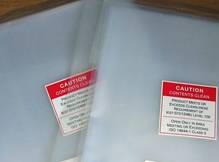 2" x 6" 4mil Cleantuff Poly Bags, Class 100-0