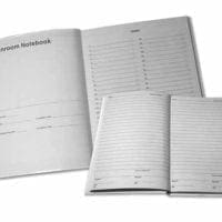 Cleanroom Notebook, College Ruled, 8.5" x 11", Side Spiral, 100 pages-0
