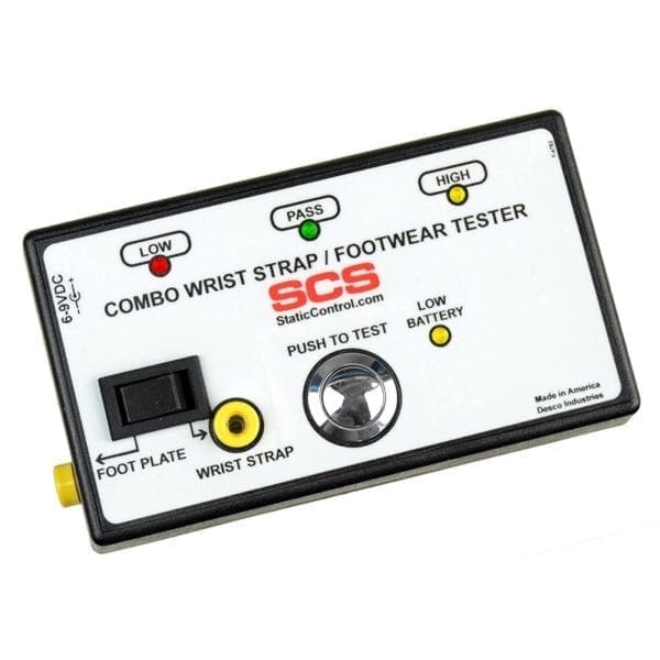 Combo Tester, Wrist and Foot Tester, Personal Grounding Tester, Combo Tester