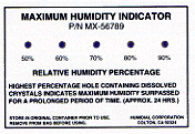 MX56789 - Non Reversible Humidity Cards, 50-90% (50 Cards)-0