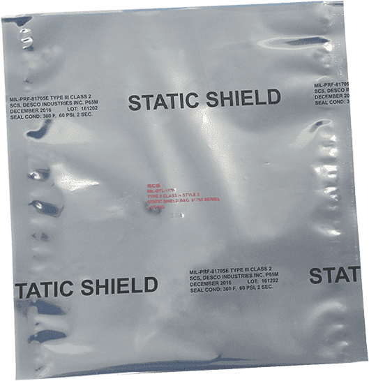 Anti-Static Bags - ESD-Safe bads, providing static shielding