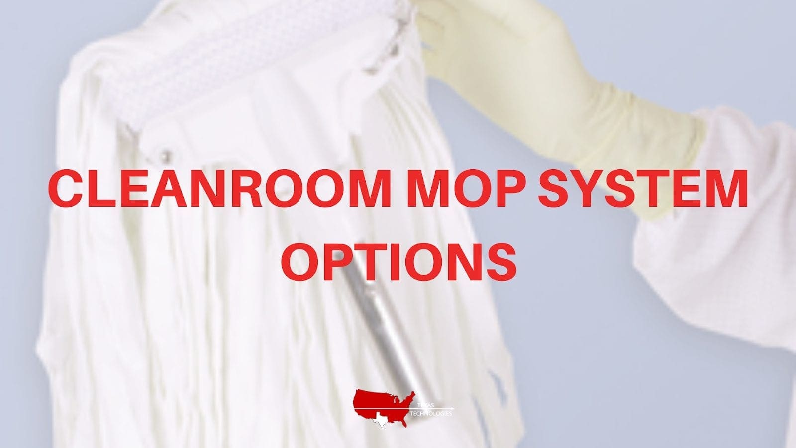 Cleanroom Mop System Options
