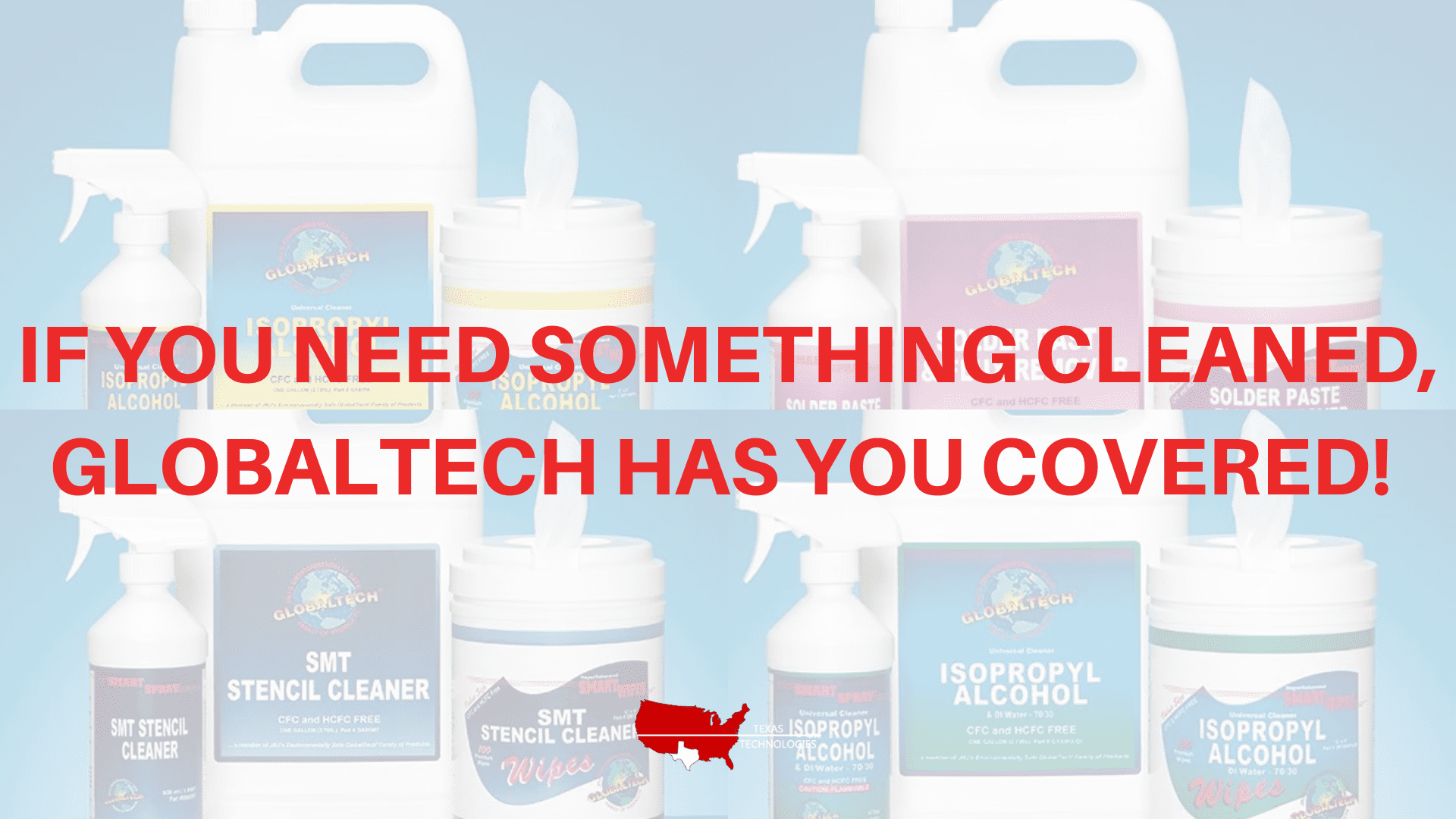 If You Need Something Cleaned, GlobalTech Has You Covered!
